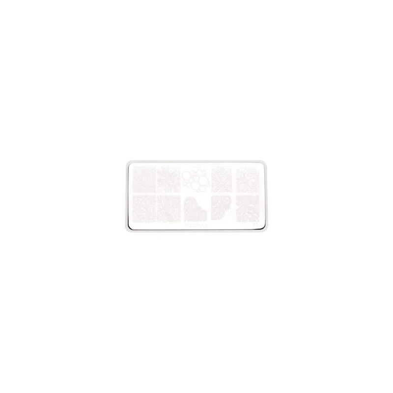 STAMPING - Stencil per nail art 01